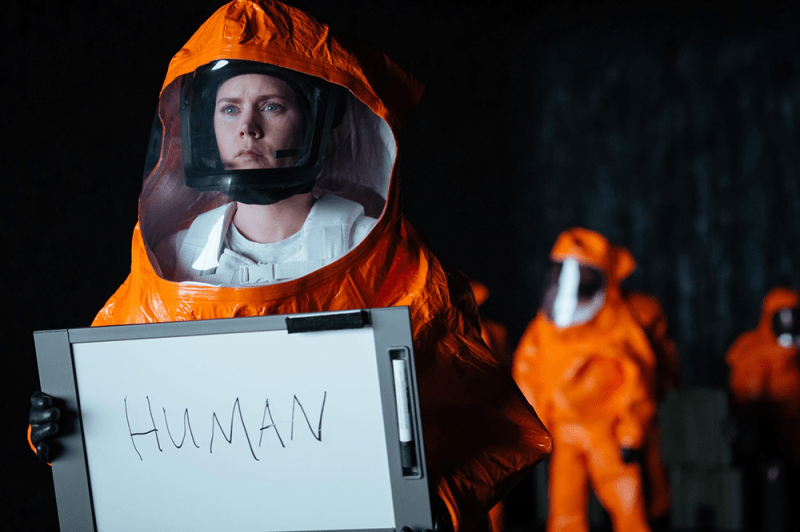Amy Adams in Arrival 